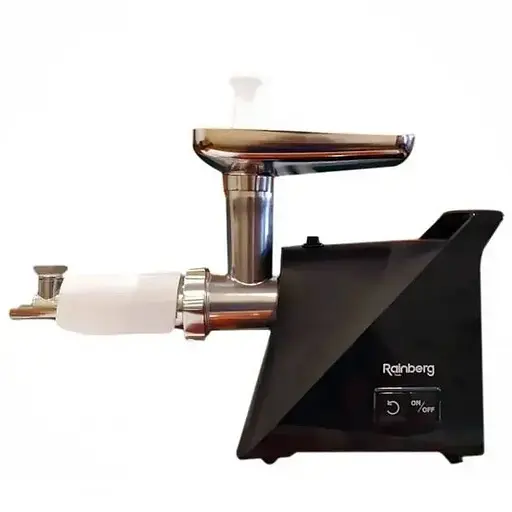 Мясорубка электрическая Rainberg RB-679 для мяса томатов 3000Вт бытовая электромясорубка для дома Черная - фото 3