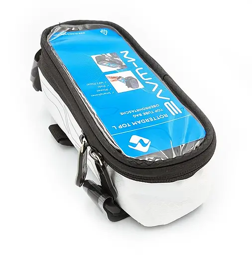 Велосумка на раму M-Wave Rotterdam для смартфона 5" білий (G0000299)
