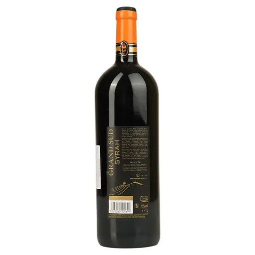 Вино Grand Sud Shiraz красное сухое 12.5% ​​1 л (1312250) - фото 2