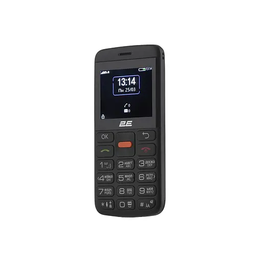 Мобільний телефон 2E T180 MAX 23" 2SIM 1000мА/год чорний