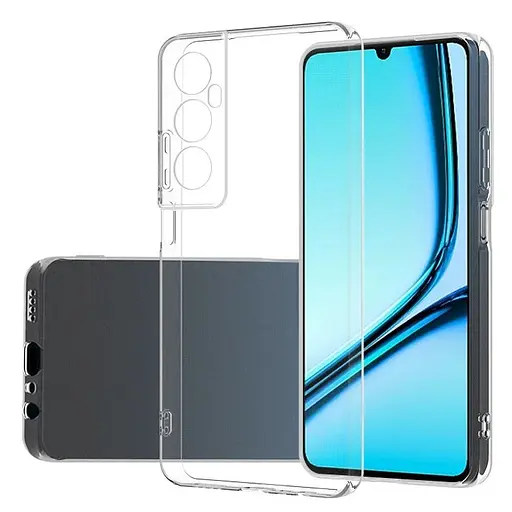 TPU чехол Epic Transparent 1.5mm Full Camera для Realme C65 4G Бесцветный (прозрачный)