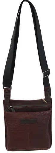 Кожаная мужская сумка Mykhail Ikhtyar 24х26х3 см sum0023013 - фото 5