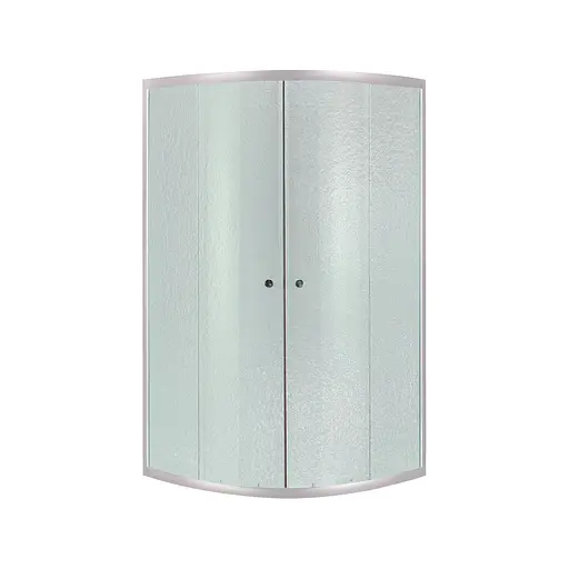 Душевая кабина Lidz Latwa SC80x80.SAT. LOW.FR, стекло Frost 4 мм без поддона, Универсальная, матовая - фото 1