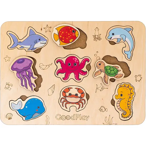 Пазл-сортер GoodPlay Підводний світ (PS-4-018) - фото 2