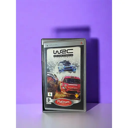 Лицензионный диск на PSP лицензия WRC: FIA World Rally Championship