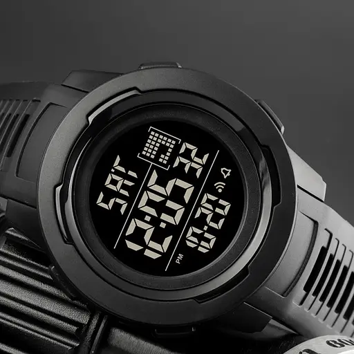 Наручний годинник чоловічий 1731BKBK Black-Black Skmei acs0030616 - фото 3