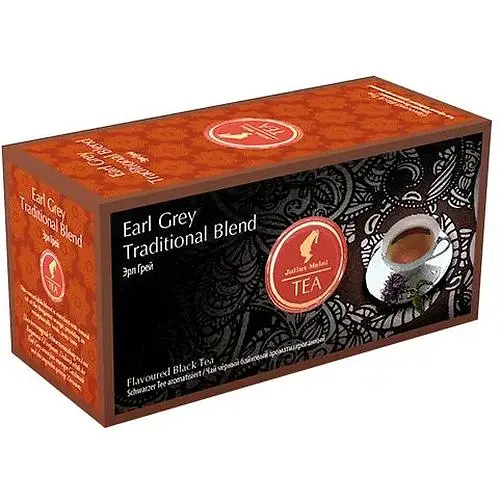 Чай Julius Meinl пакетований чорний ароматизований Ерл Грей 24 - фото 1
