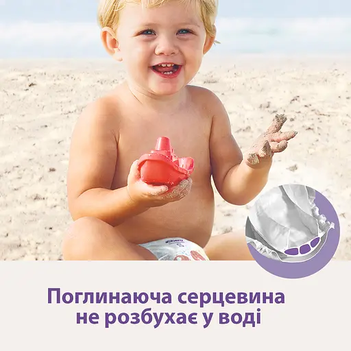 Подгузники-трусики для плавания Libero Swimpants Small 2 (7-12 кг), 12 шт. - фото 3
