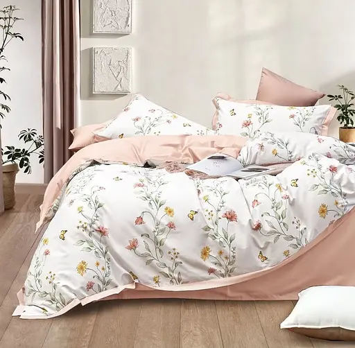 Комплект постельного белья Elle 200х230 см Wildflowers Rose SOHO pbe0050879