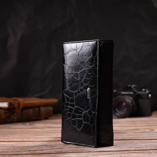 Жіночий шкіряний гаманець Canpellini 17.8х9х1 см acs0025575 - фото 6