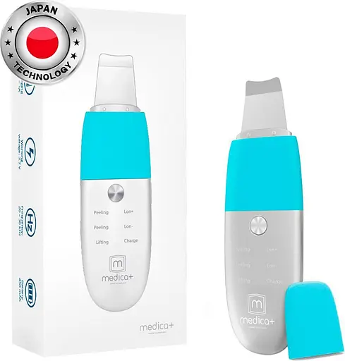 Ультразвуковий скрабер для чищення обличчя Medica+ Vibroskin 8.0 [79715] - фото 6
