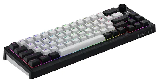 Клавіатура HATOR Skyfall 65 MAG ULTIMA 8K Wireless Black White (HTK3860UA) - фото 5