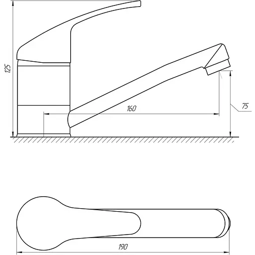 Змішувач для раковини Globus Lux Solly GLSO-0203М - фото 4