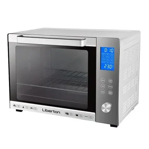 Духовка настольная Liberton LEO-601E Silver - фото 1