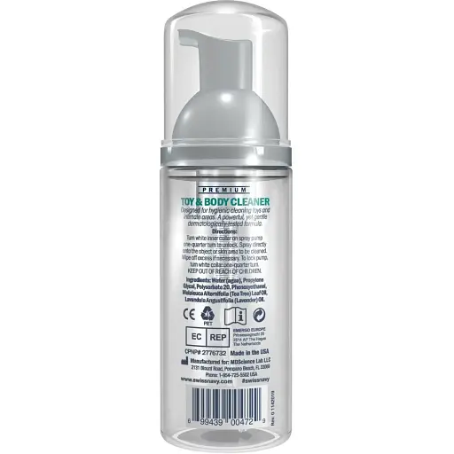 Пенка для чистки Swiss Navy Toy & Body Cleaner 47 мл - фото 2