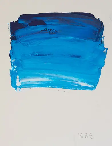 Масляная краска Rive gauche 40 мл, Основной синий (Primary Blue) - фото 3