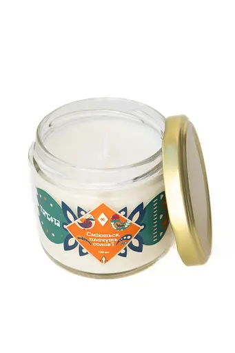 Смеются, плачут соловьи 130 мл, 15 ч. Миниатюры (130мл) Соевый воск 15 часов - фото 2