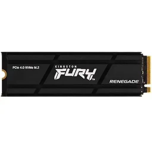 Накопитель SSD M. 2 Kingston FURY Renegade with Heatsink 2TB 2280 NVMe PCIe Gen 4. 0 x4 3D TLC NAND - фото 1