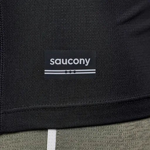 Кофта Saucony Stopwatch Long Sleeve Black L (1097-SAM800379-BK L) - фото 6