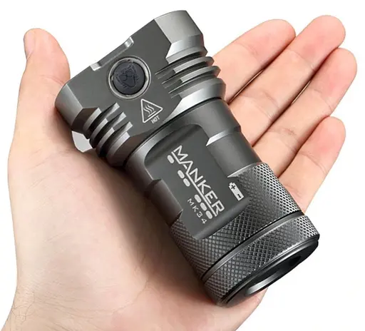 Потужний ліхтар Manker MK34 8000lm 12xCree XPG3 + подарунок - фото 4