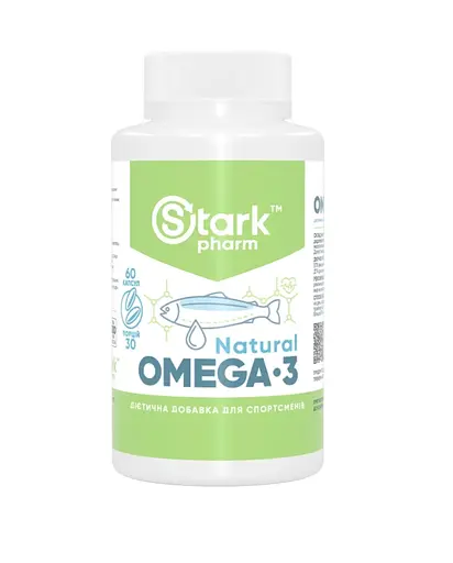 Омега-3 Stark Pharm Natural Omega 3 60 caps (1086-2022-10-0763)