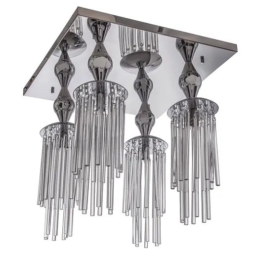 Люстра потолочная Brille галогенная G9 40W CH (BR-01301C/4)