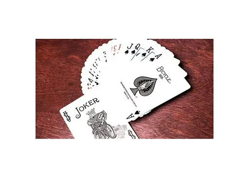 Карти гральні United States Playing Card Company Bicycle Standard (Rider Back) (black) (08089) - фото 4