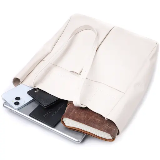 Сумка-шоппер Shvigel из натуральной кожи 29х30х12 см sum0027040 - фото 9