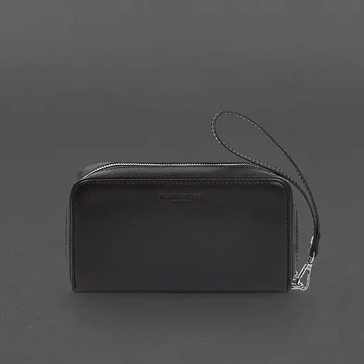 Кожаный клатч-купюрник 4.0 черный краст - фото 7