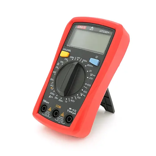 Мультиметр UNI-T UT33D+ Измерения: V, A, R, NCV - фото 4