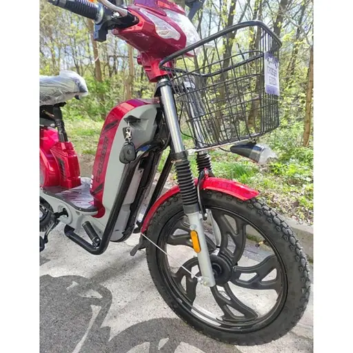 Електроскутер Двомісний Crosser E-Delta (1000W,60V,15Ah) Червоний - фото 3