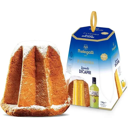 Кекс Melegatti Pandoro Limoncello di Capri з кремом лімончелло 750 г