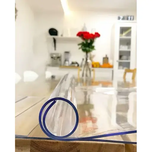 Силіконова скатертина Crystal М'яке скло 150х100 см 3 мм (3000 мікрон)