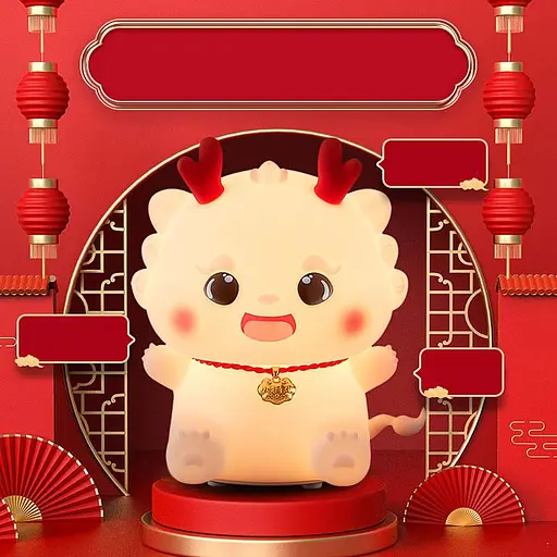 Нічник Animal A37 timer 1200 mAh White - фото 3