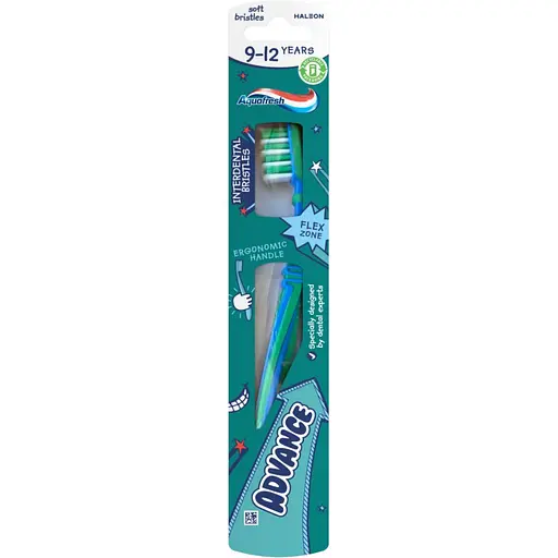 Дитяча зубна щітка Aquafresh Advance  9-12 років
