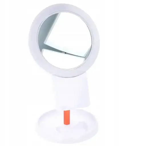 Дзеркало косметичне настільне із підставкою для телефона  LED підсвіткою Bailong BL-JG-003 - фото 1