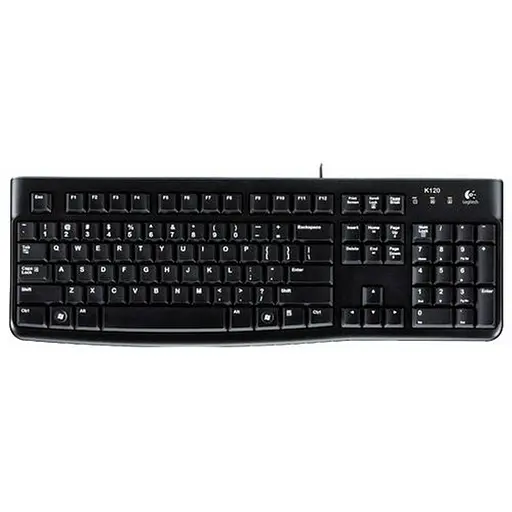 Клавіатура дротова LOGITECH K120 EOM UKR Black Logitech K120 Black (920-002643)
