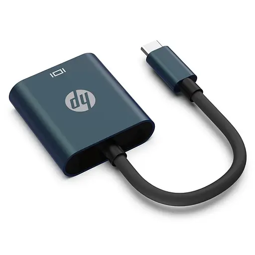 Перехідник USB 3.1 Type-C VGA F DHC-CT201 HP синій - фото 2