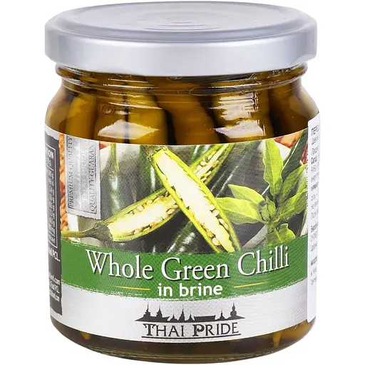 Перець Thai Pride чилі зелений в розсолі 175 г