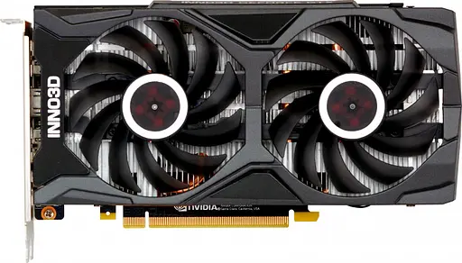 Відеокарта Inno3D GTX 1660 6Gb Super Twin X2 (N166S2-06D6-1712VA15L) (GDDR6, 192 bit, PCI-E 3.0 x16) Б/в - фото 1