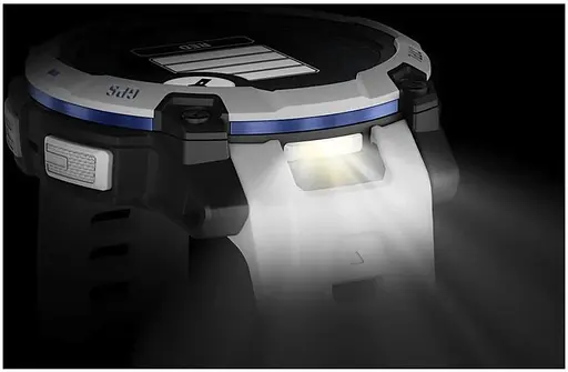 Смарт-годинник Garmin Instinct 3 45mm Solar Whitestone with Whitestone Band (010-02934-03) - фото 4