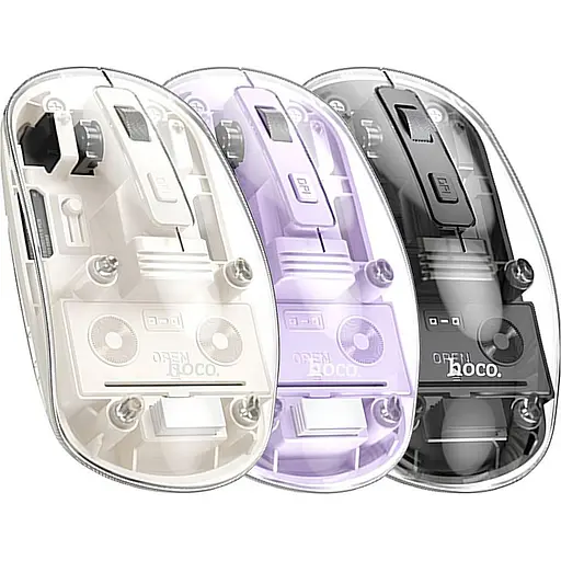 Миша Hoco GM29 Crystals Romantic Purple (785121) [136150] - фото 6