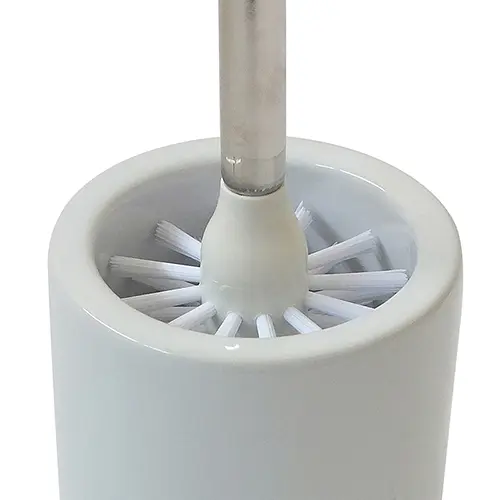 Щетка для унитаза Isabella, белая (20503) - фото 2
