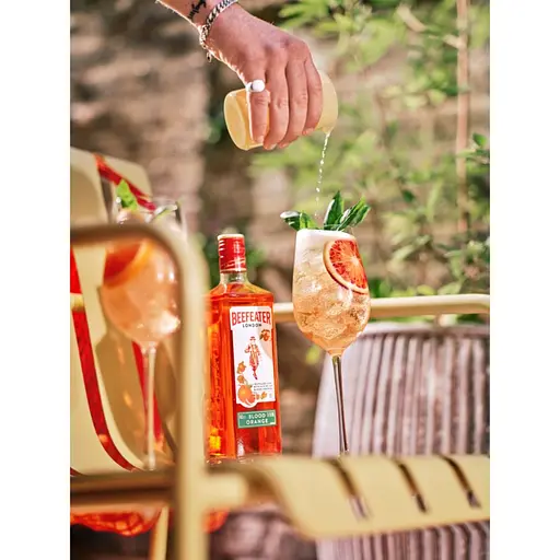 Джин Beefeater Blood Orange, 37,5%, 0,7 л - фото 3