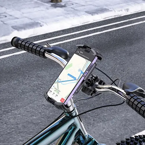 Вело/мото держатель Borofone BH105 Crown bicycle motorcycle universal holder черный - фото 6