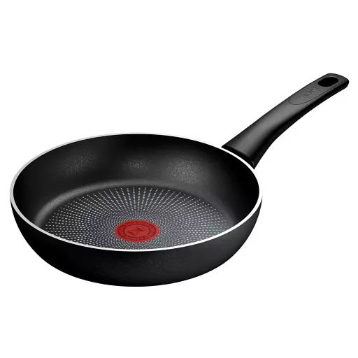 Сковорода Tefal Force 28 см, Titanium 2X (C2920602), с двухшаровым титановым антипригарным покрытием