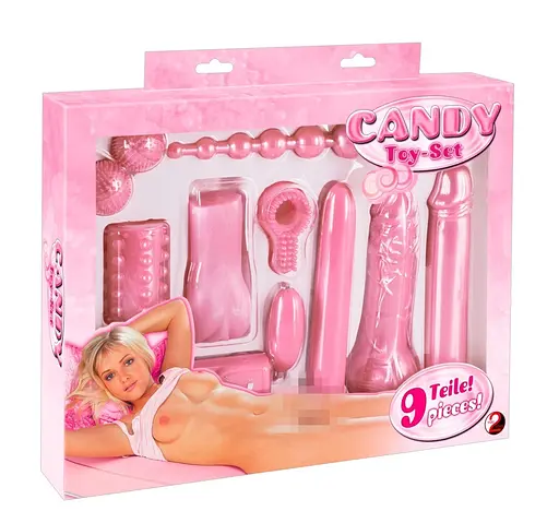 Набір секс-іграшок You2Toys Orion Candy Toy Set 9 предметів рожевий - фото 11