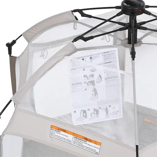 Дитяча платка манеж MR 1515 Cashmere Beige 140х124х110 см - фото 4