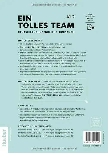 Ein tolles Team A1.2 Kursbuch plus interaktive Version - фото 2