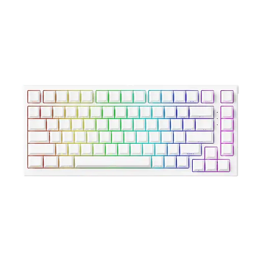 Клавиатура Akko TAC75 HE AstroAim Magnetic Switch Side Printed White (TAC75-HEAAMS-SP-W) - фото 2